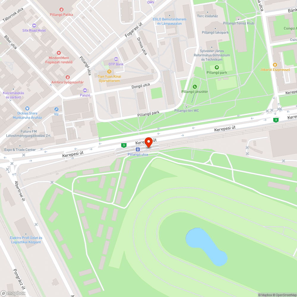 Nem működő lift bejelentés helye