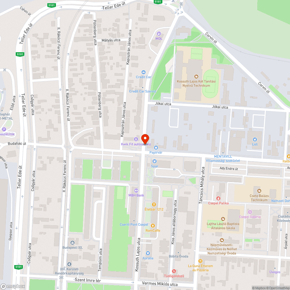 Leesett villanyoszlopajtó bejelentés helye