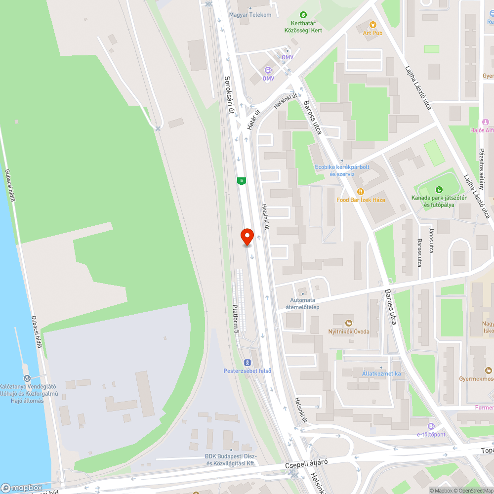 Burjánzó növényzet bejelentés helye