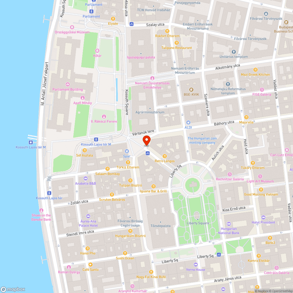 Sérült oszlop bejelentés helye