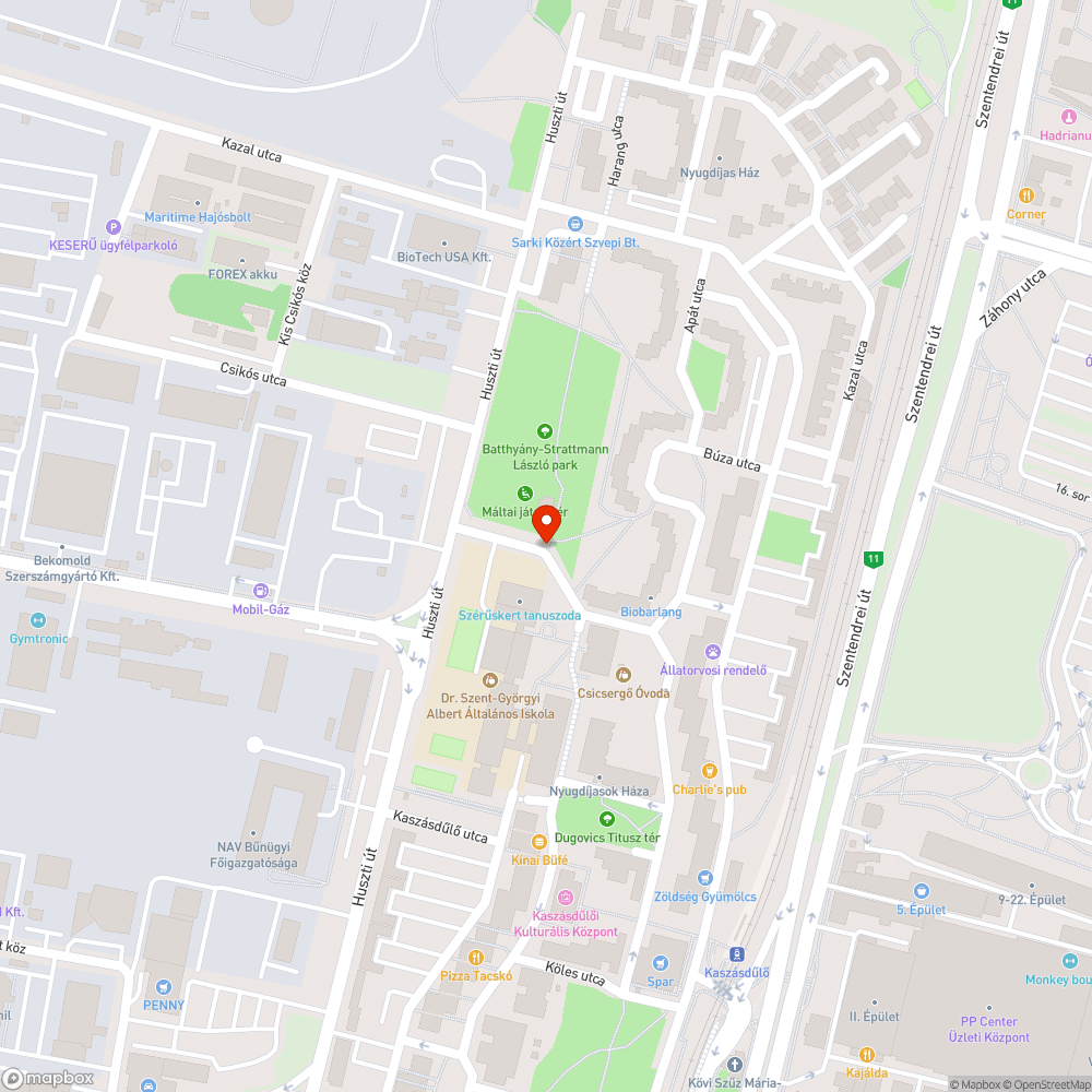 Piszkos, szemetes környezet bejelentés helye