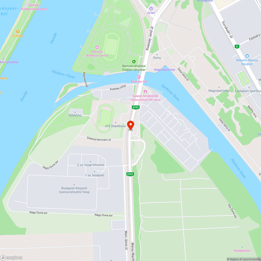 Rossz minőségű útburkolat, illetve kátyú bejelentés helye