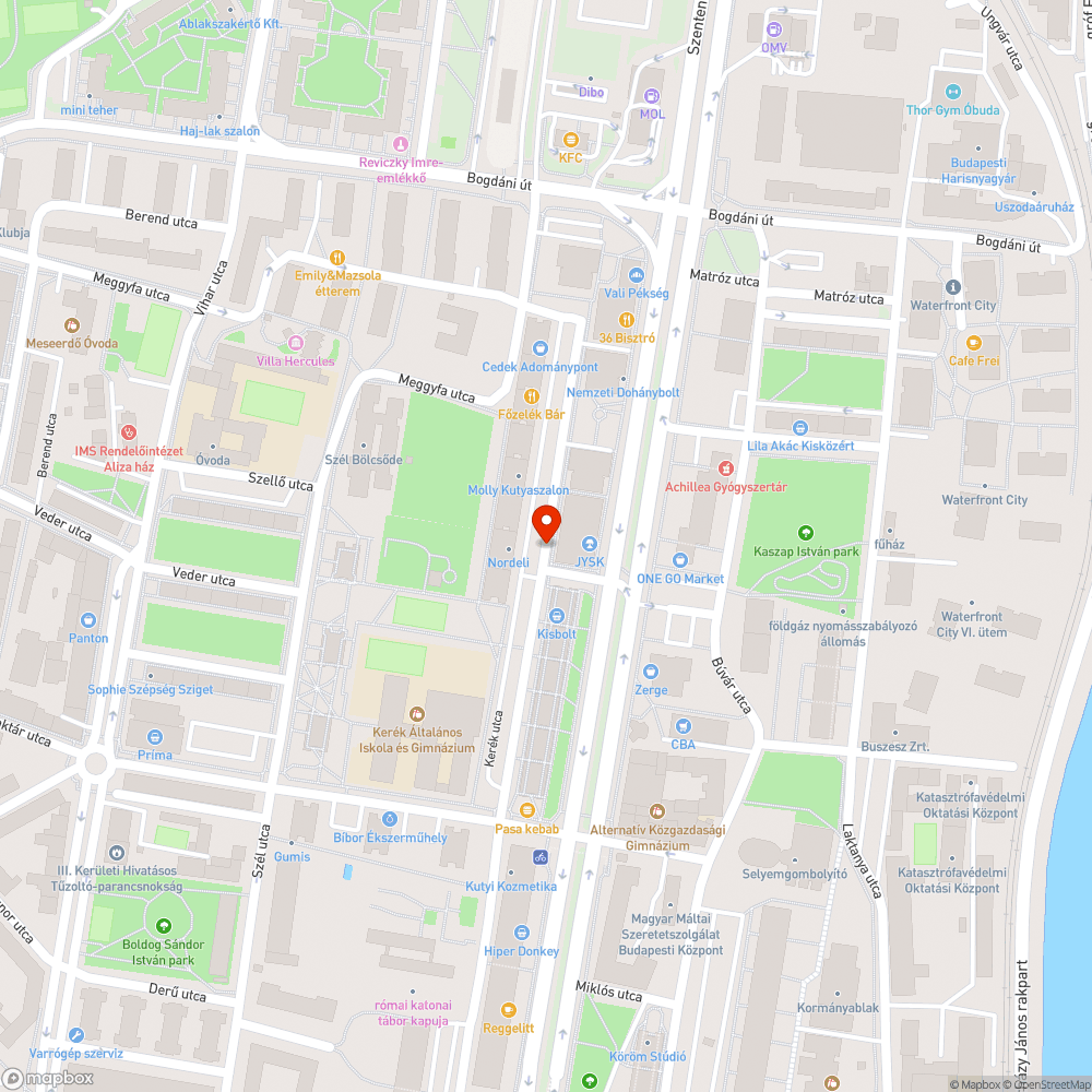 Hatalmas kátyú bejelentés helye