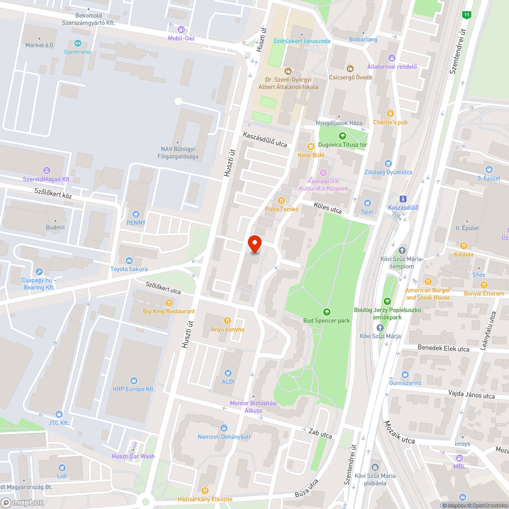 Hatalmas toklász erdő Kaszásdűlőn bejelentés helye