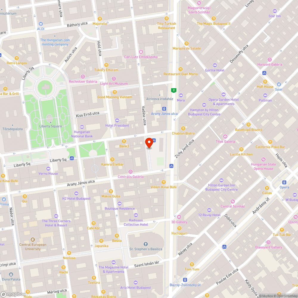 Elhanyagolt Podmaniczky Frigyes tér bejelentés helye