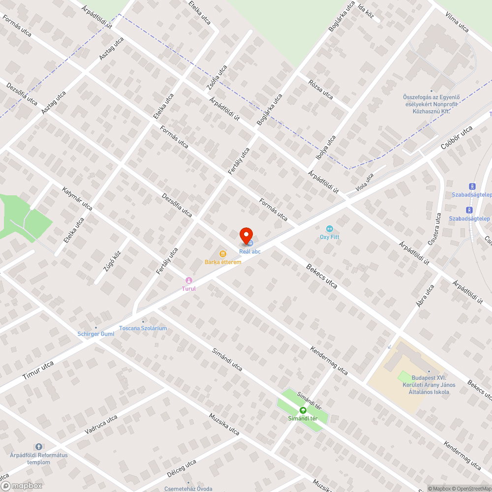 Hibás jelzőlámpa bejelentés helye