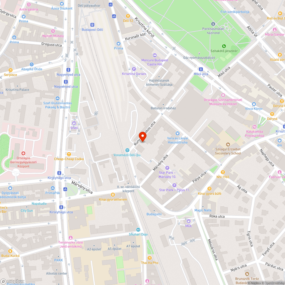 Egy éve épülő közösségi kert, parlagfű bejelentés helye