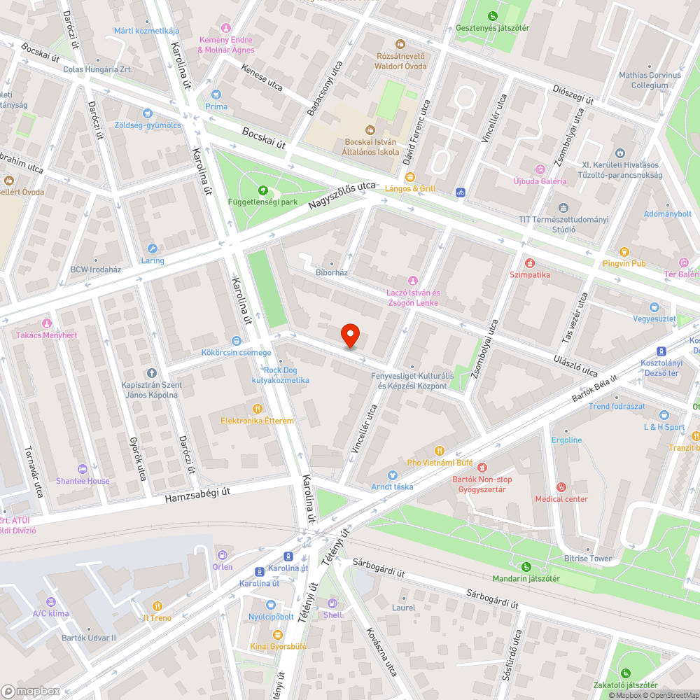 Graffitis távközlőszekrény bejelentés helye