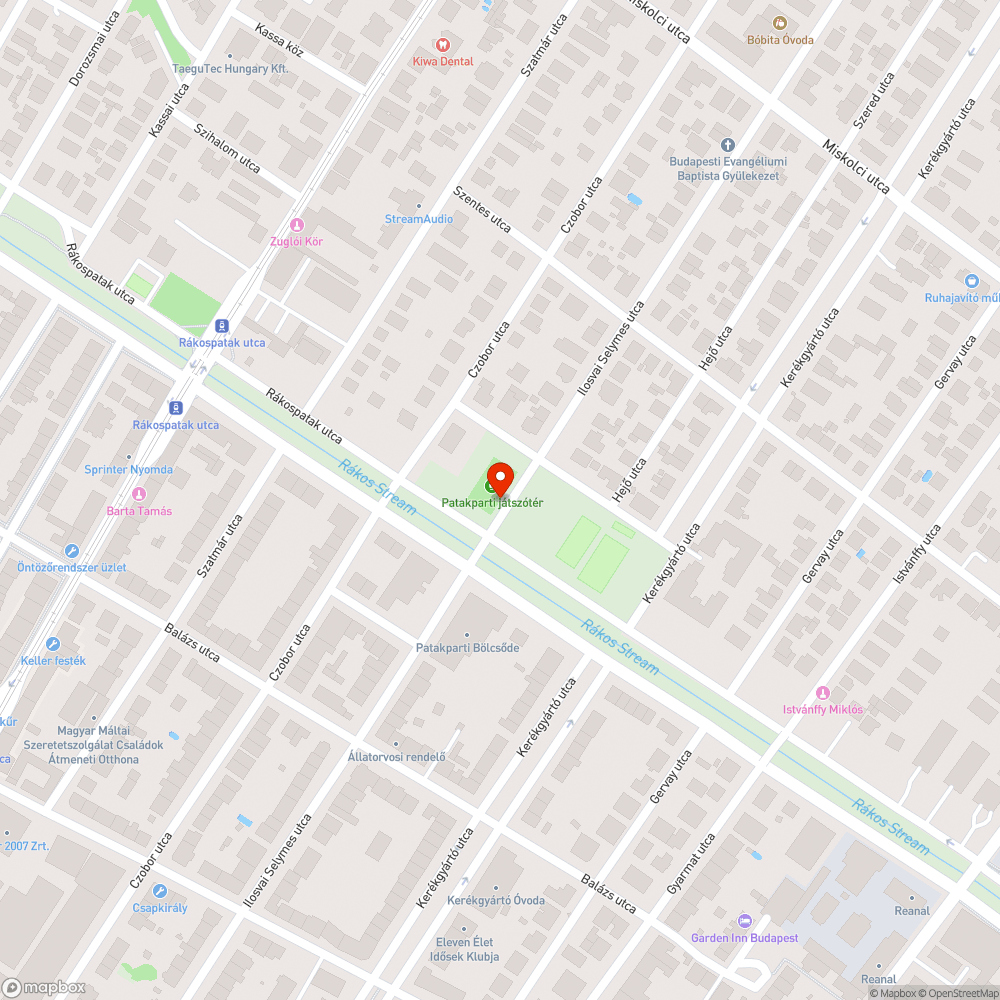 Kilincs hiányzik a játszótér kapuján bejelentés helye