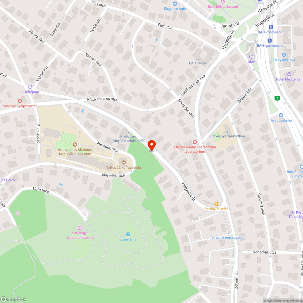 Szabálytalan parkolás bejelentés helye