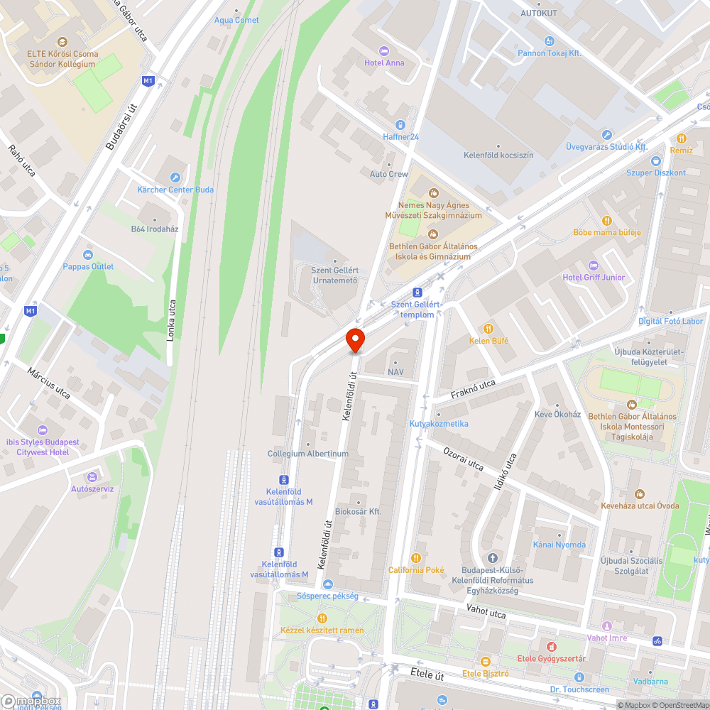 Áll a víz az úton bejelentés helye