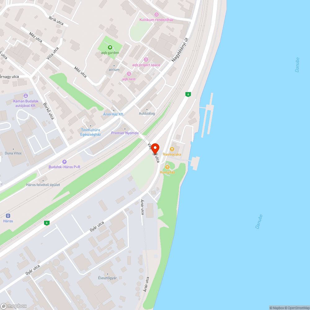 Elhagyott autó bejelentés helye