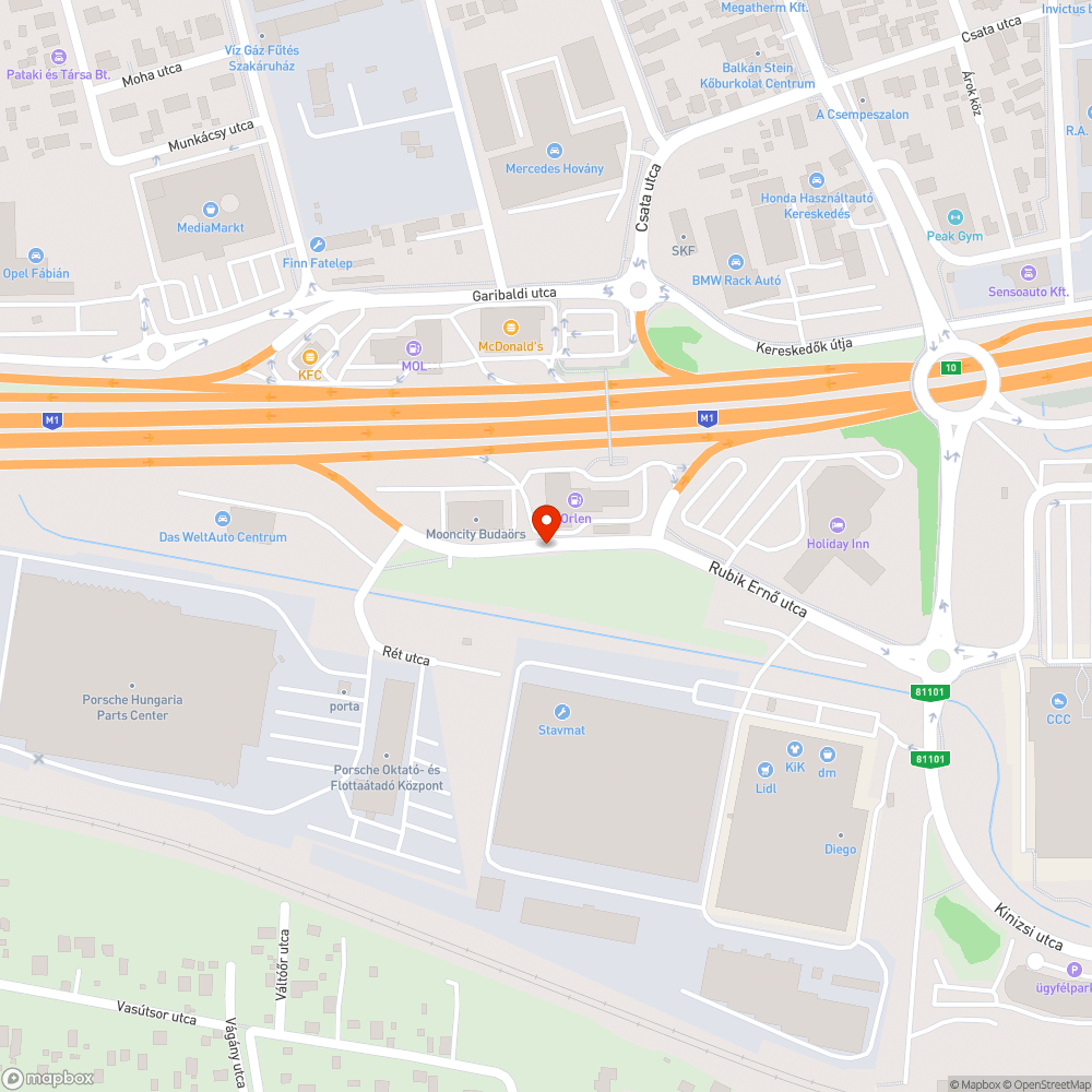 Buszmegálló kuka nincs ürítve bejelentés helye