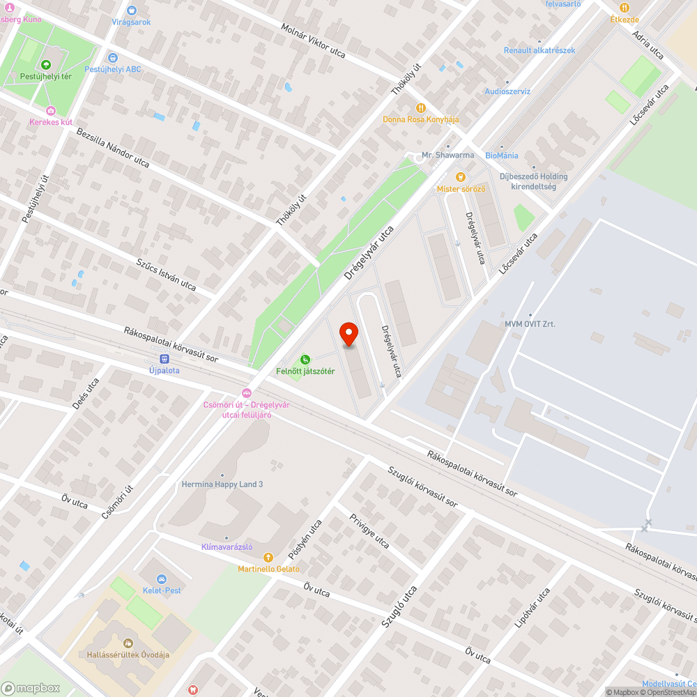 Vihar miatt eltört fa bejelentés helye