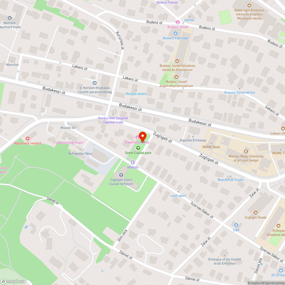 Veszélyes lépcső bejelentés helye