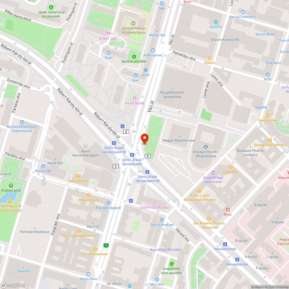 Tévé bejelentés helye