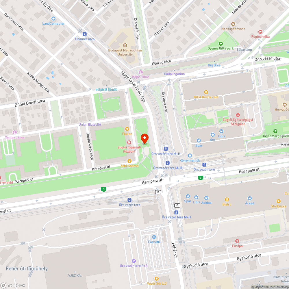 Nyitott doboz bejelentés helye