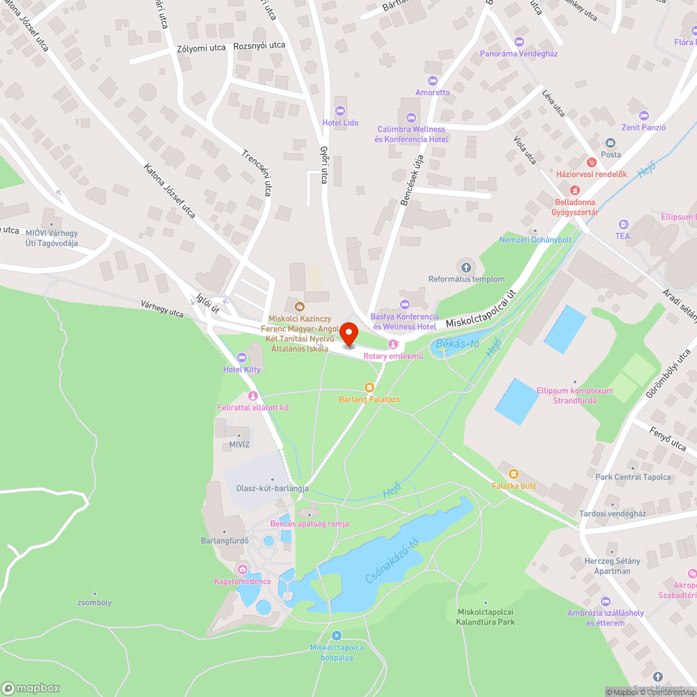 Hiányos váró bejelentés helye