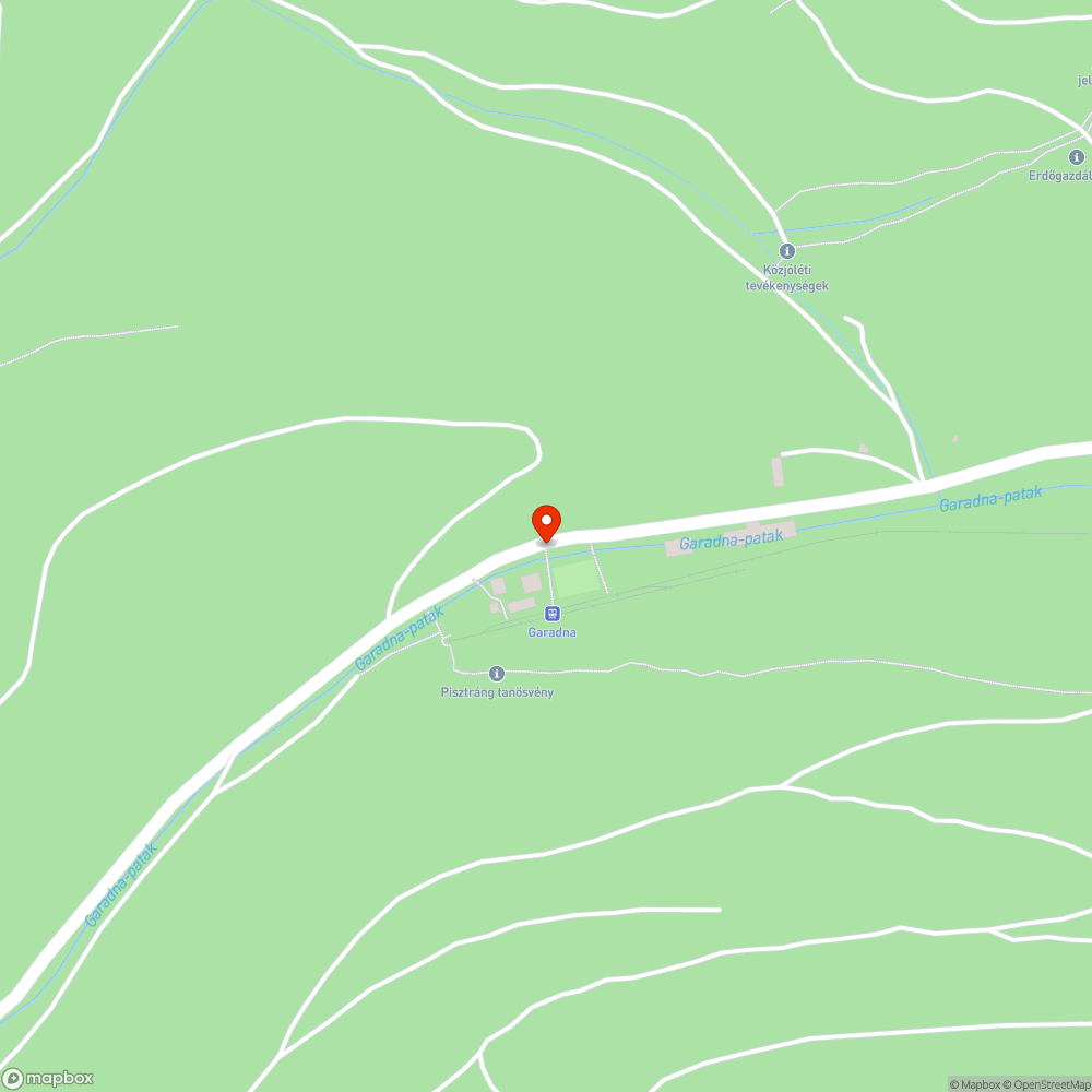 Hiányzó tábla bejelentés helye