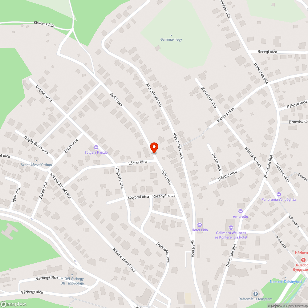 Eldugult lefolyó bejelentés helye