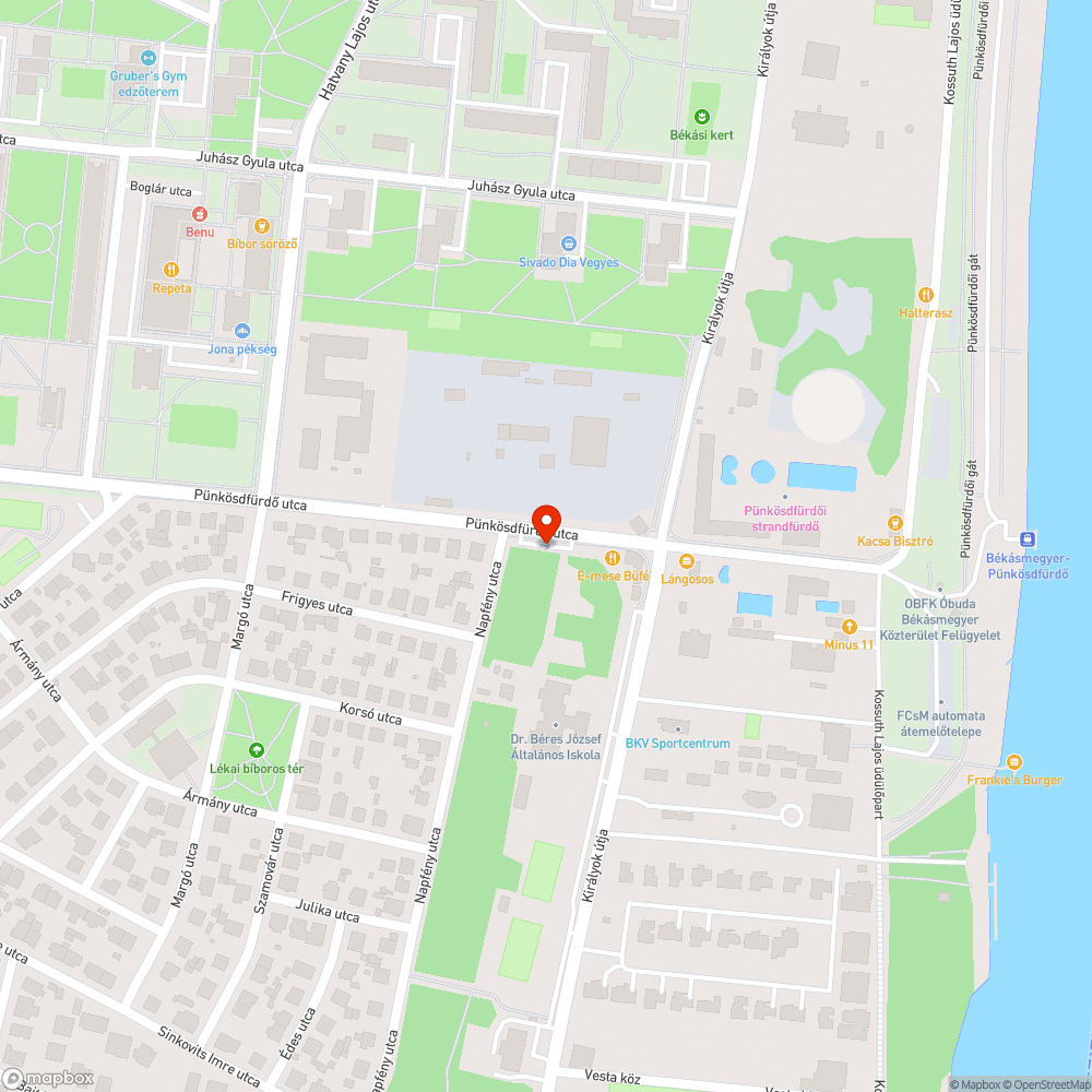 Remek példa bejelentés helye