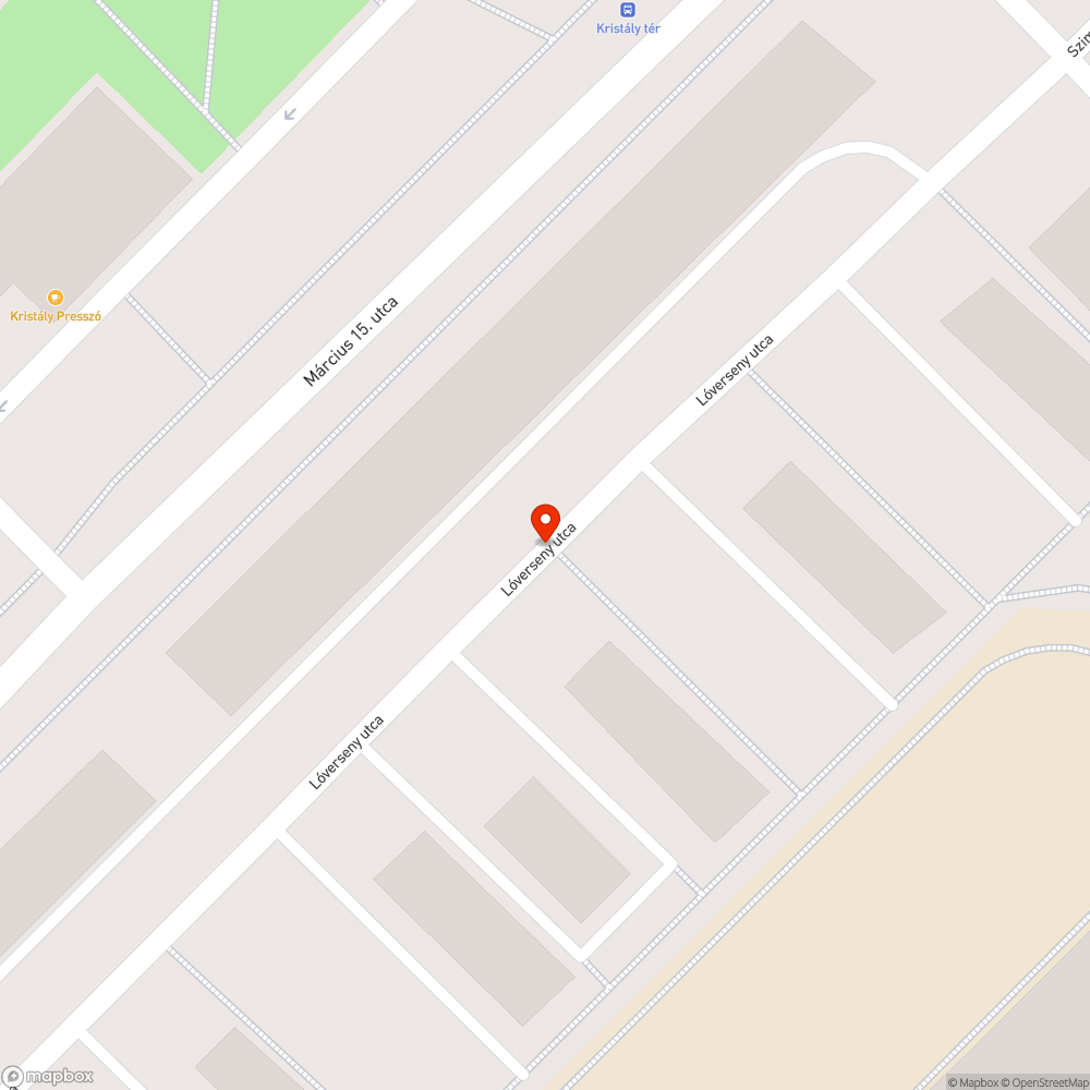 Kátyús út bejelentés helye