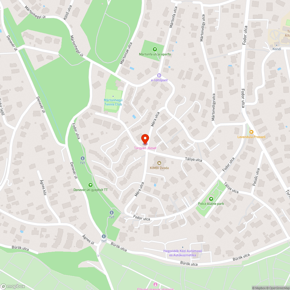 Új járda építése lesüllyesztés nélkül bejelentés helye