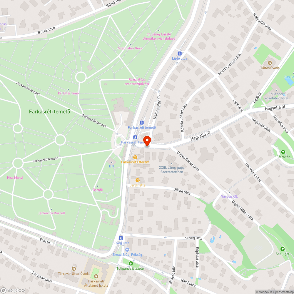 Nagyfeszültségű vezetékek szabadon bejelentés helye