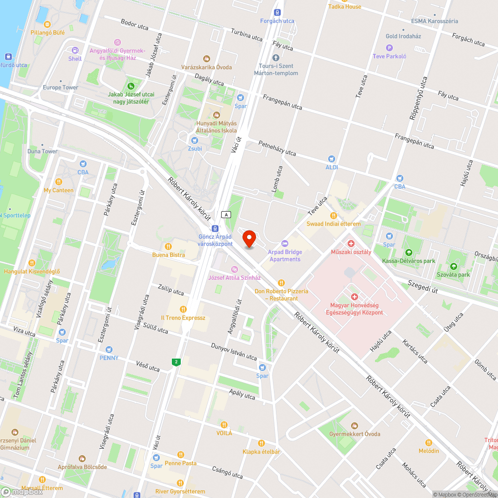 Kopott fedél a buszmegállóban bejelentés helye