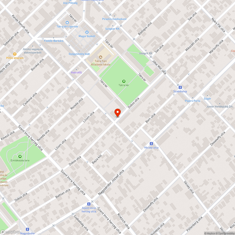 Bálványfacsemeték bejelentés helye