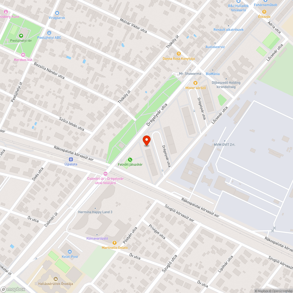 Mászóka - kilazult csavarok bejelentés helye