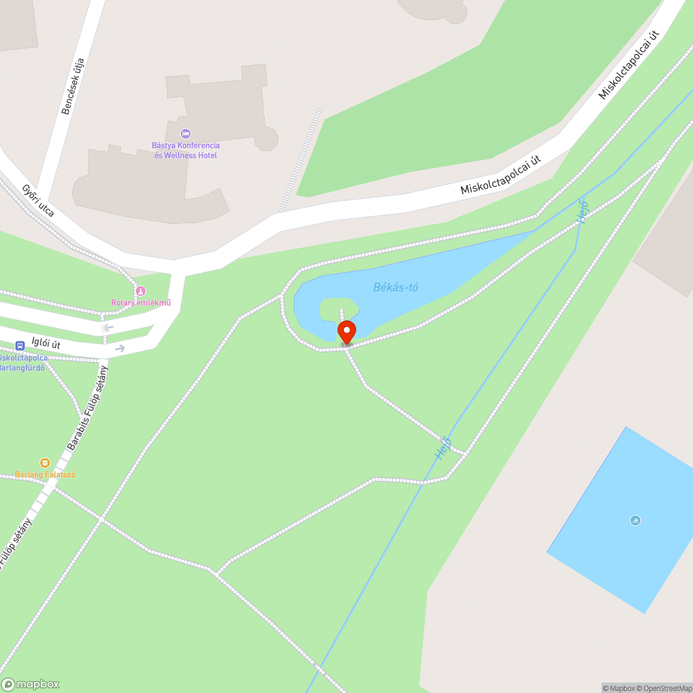 Kimaradt, botlásveszélyes szakasz bejelentés helye