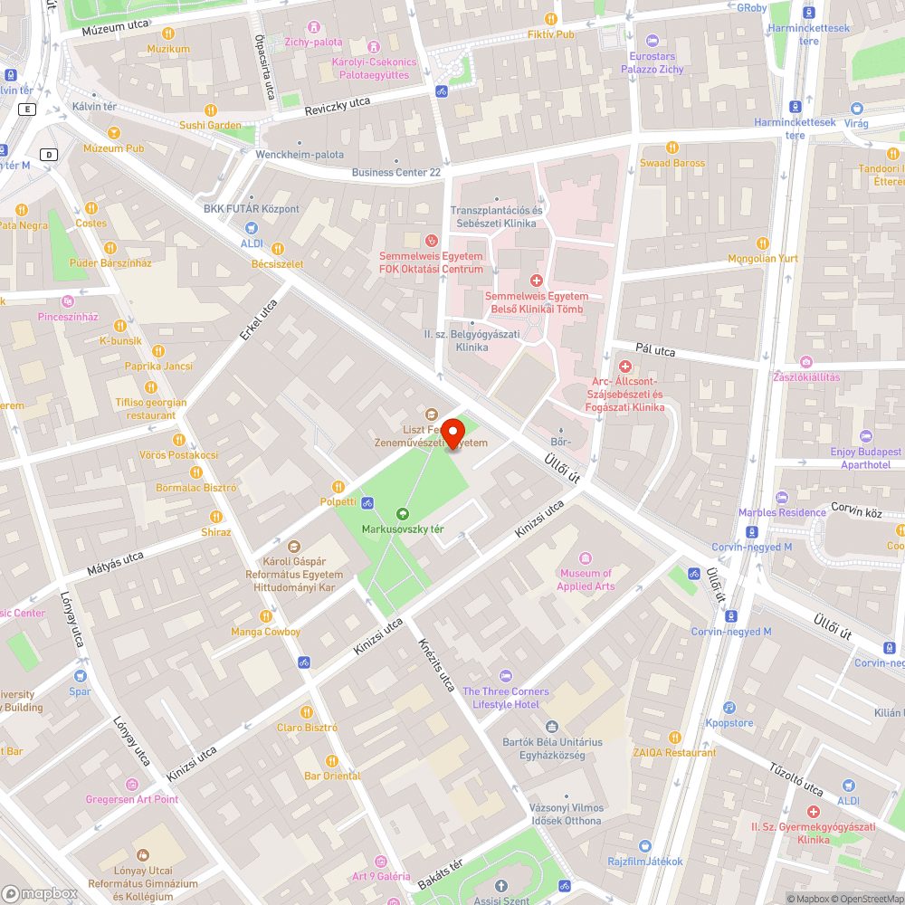 Nem működő szökőkút bejelentés helye