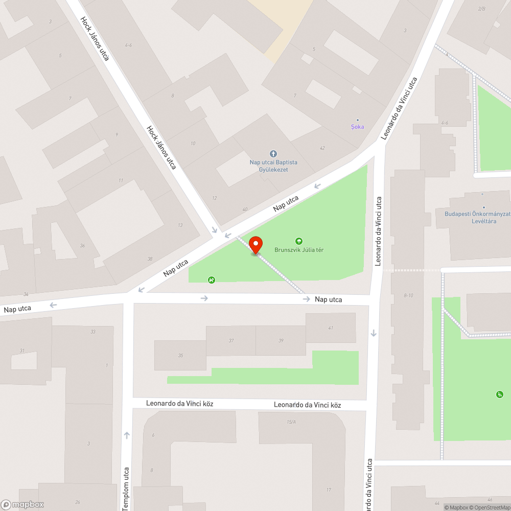 Emberi ürülék a VIII. ker. Brunszvik Júlia téren bejelentés helye