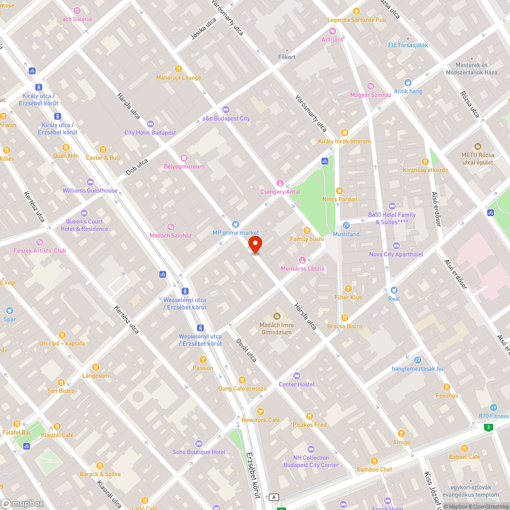 Több utcában sem működik a közvilágítás a VII. kerületben bejelentés helye