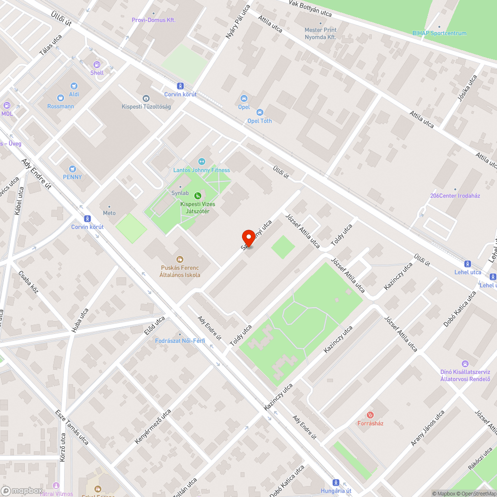 Foglalja a helyet bejelentés helye