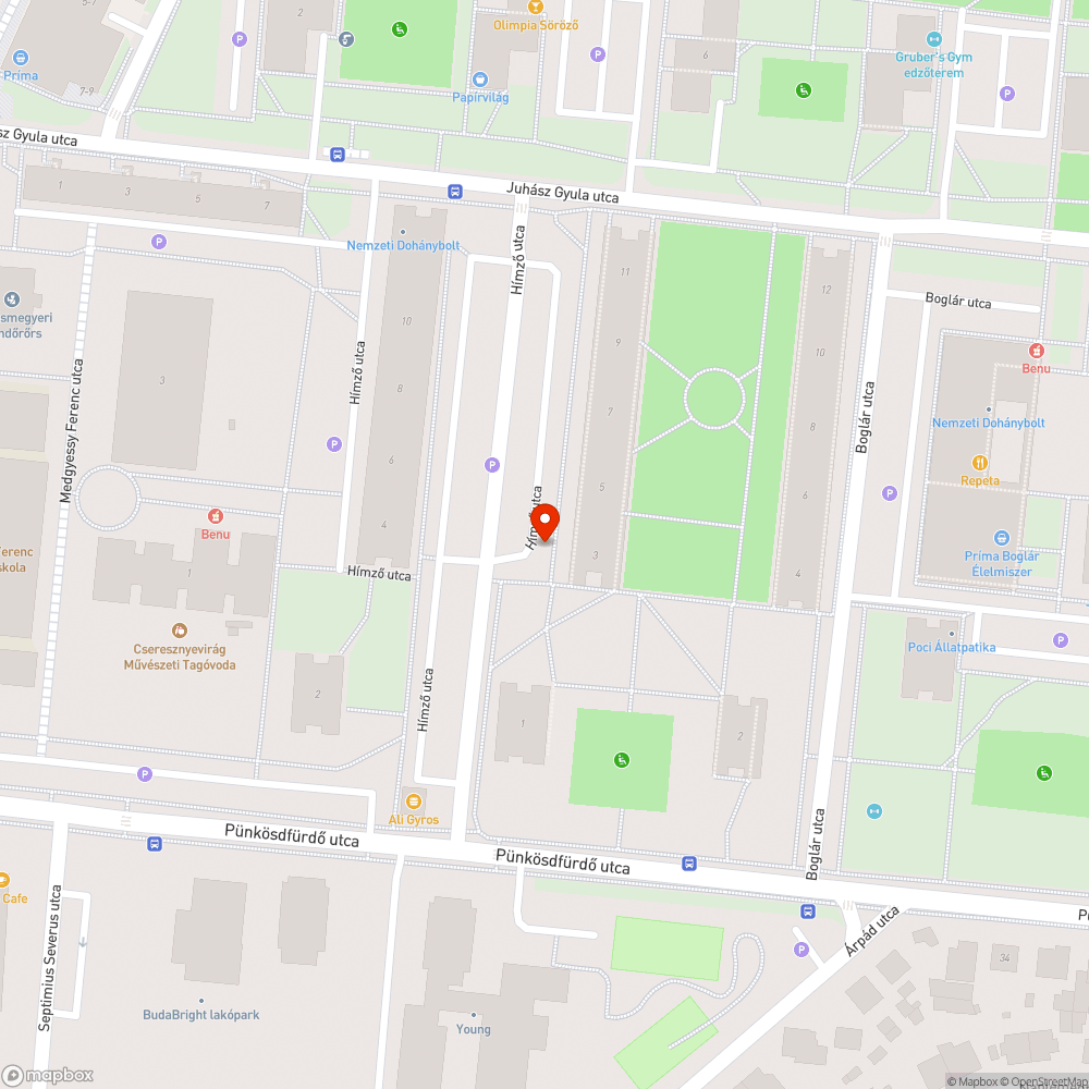 Lerakott szemét bejelentés helye