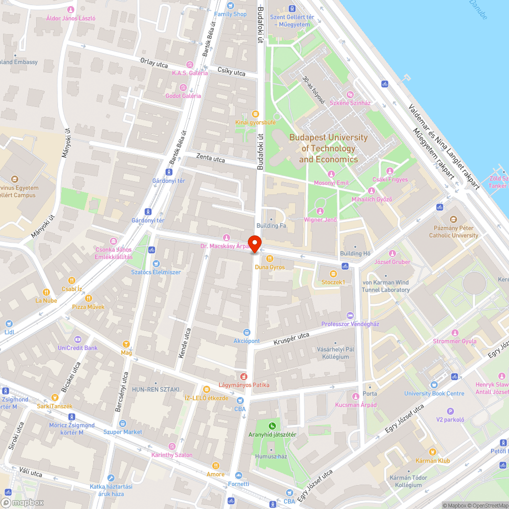 Nem működő jelzőlámpa a XI. kerben bejelentés helye