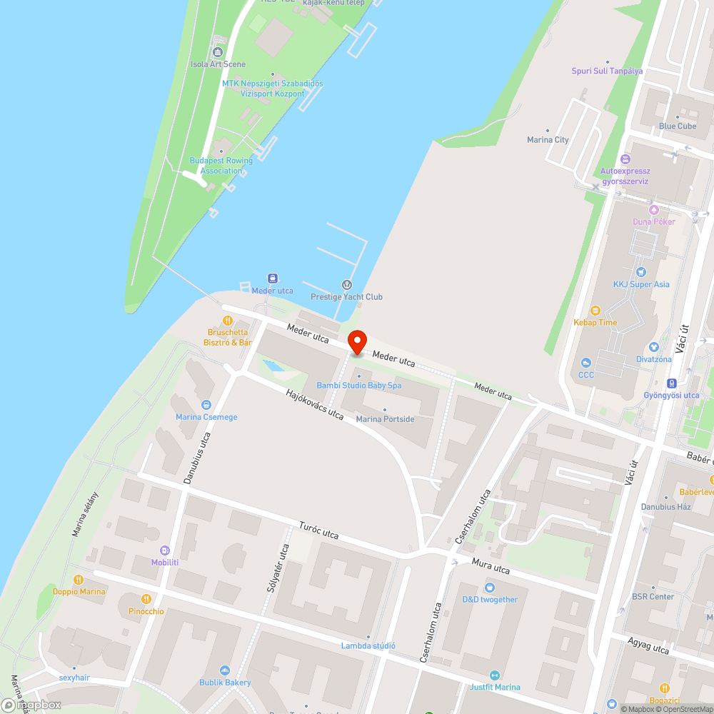 Zöldhulladék a Meder utcában bejelentés helye