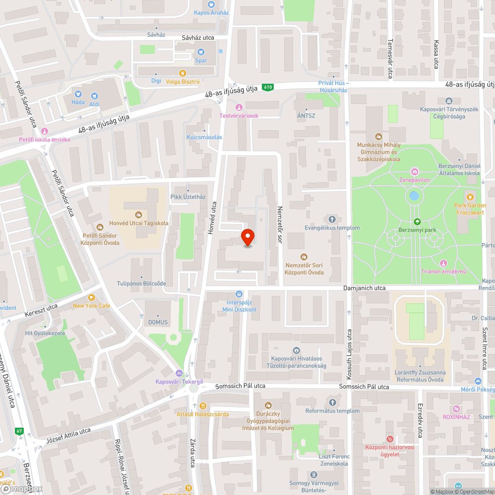 Elhanyagolt játszótér bejelentés helye