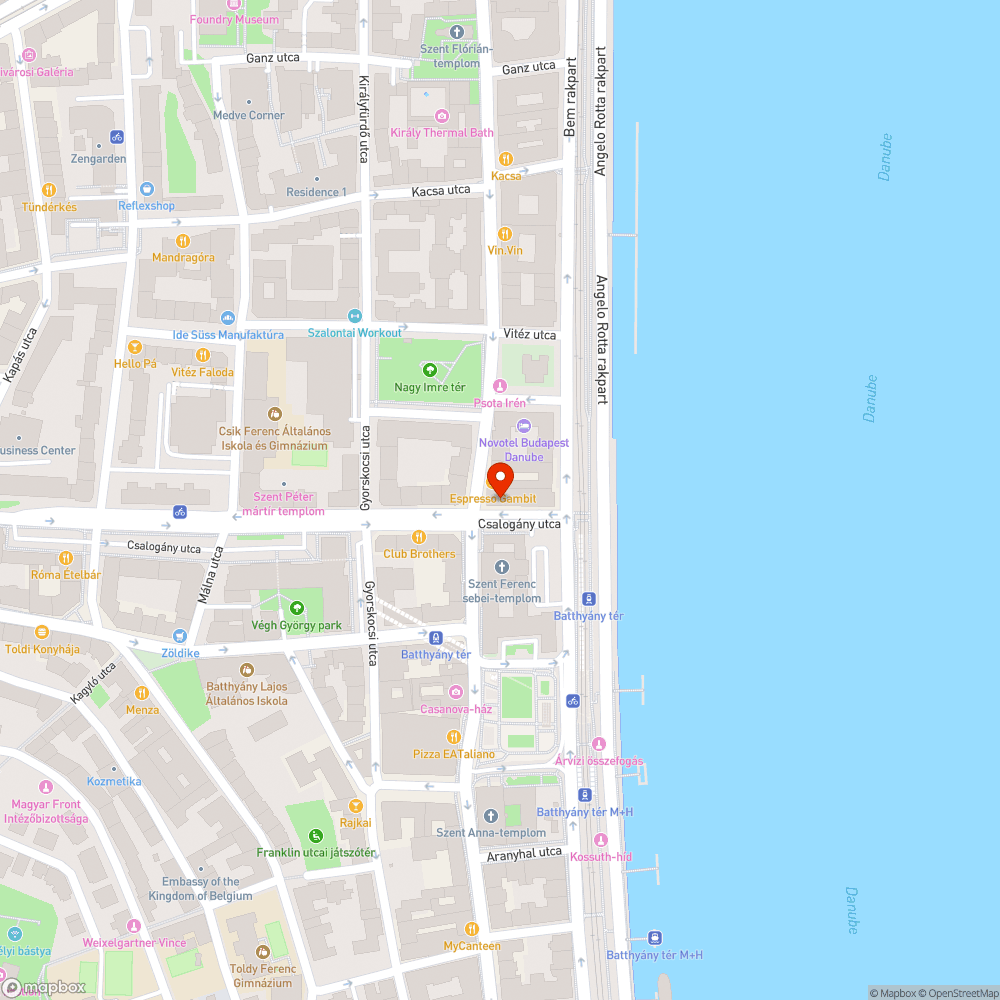 Leszakadt szemetes bejelentés helye