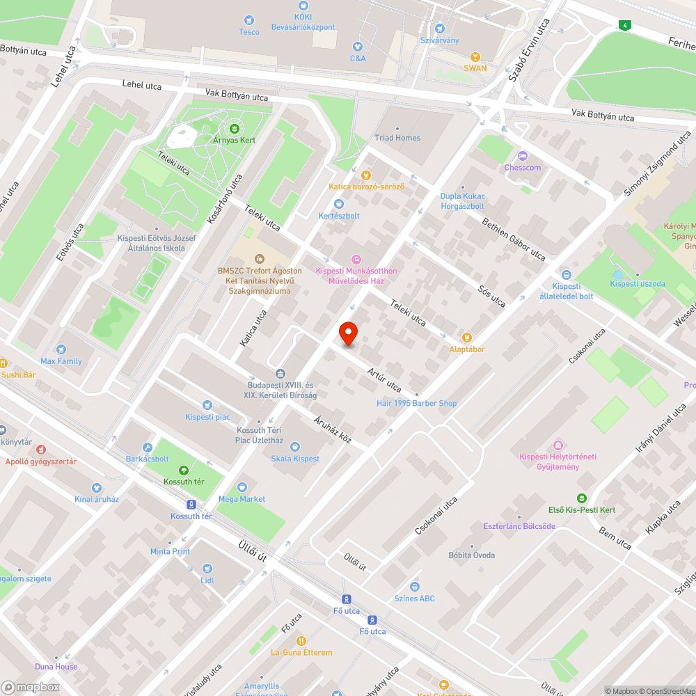 Autó beálló és gyökérzet harca bejelentés helye