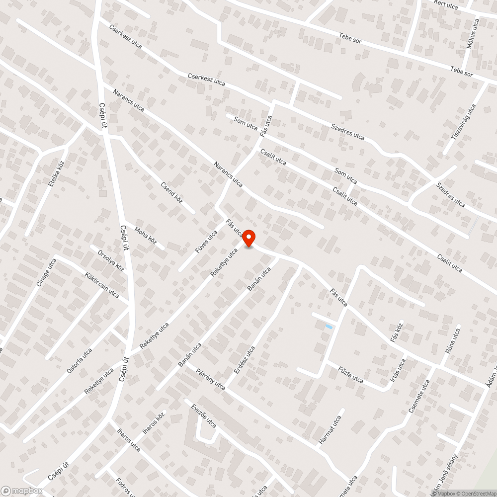 Hónapok óta itt heverő szemét bejelentés helye