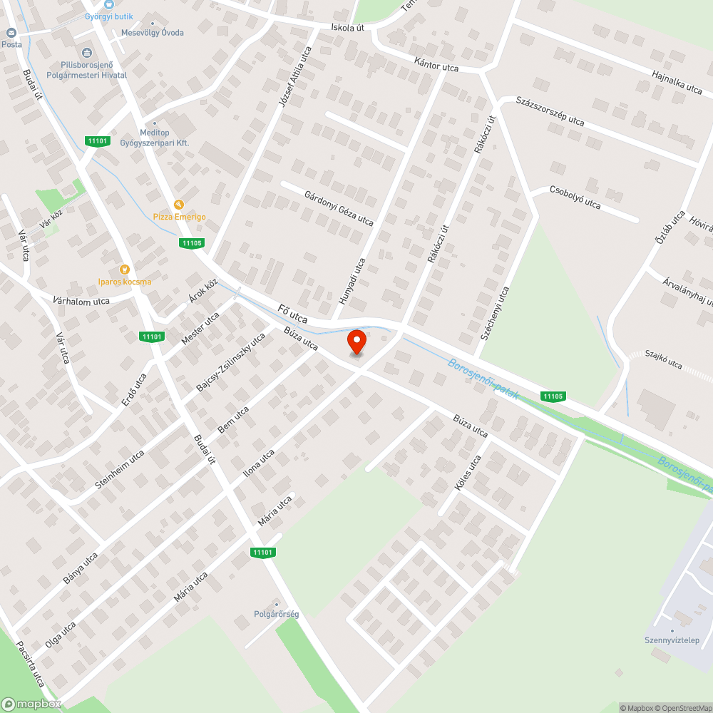 Nem lehet kilátni bejelentés helye