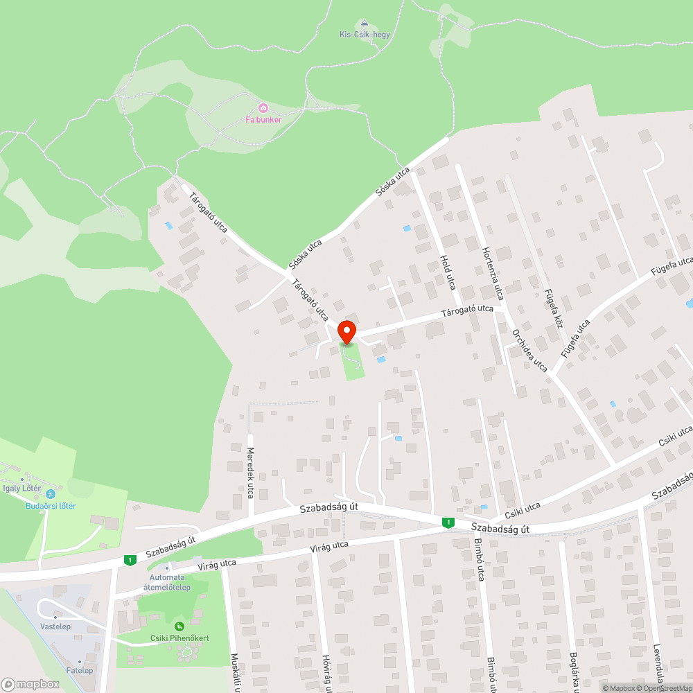 Nem működik a csap a Tárogató utcai játszótéren bejelentés helye