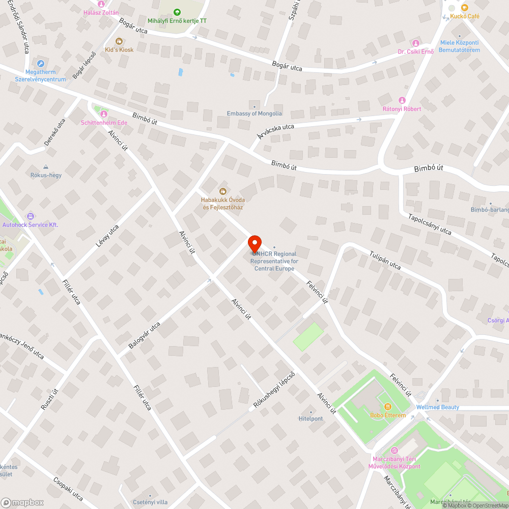 Beszakadt az úttest bejelentés helye