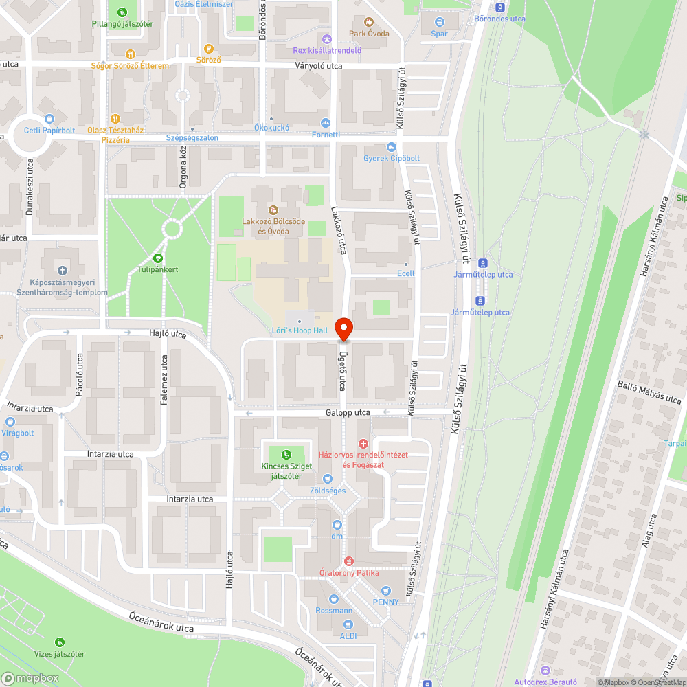 bejárat előtti parkolás bejelentés helye