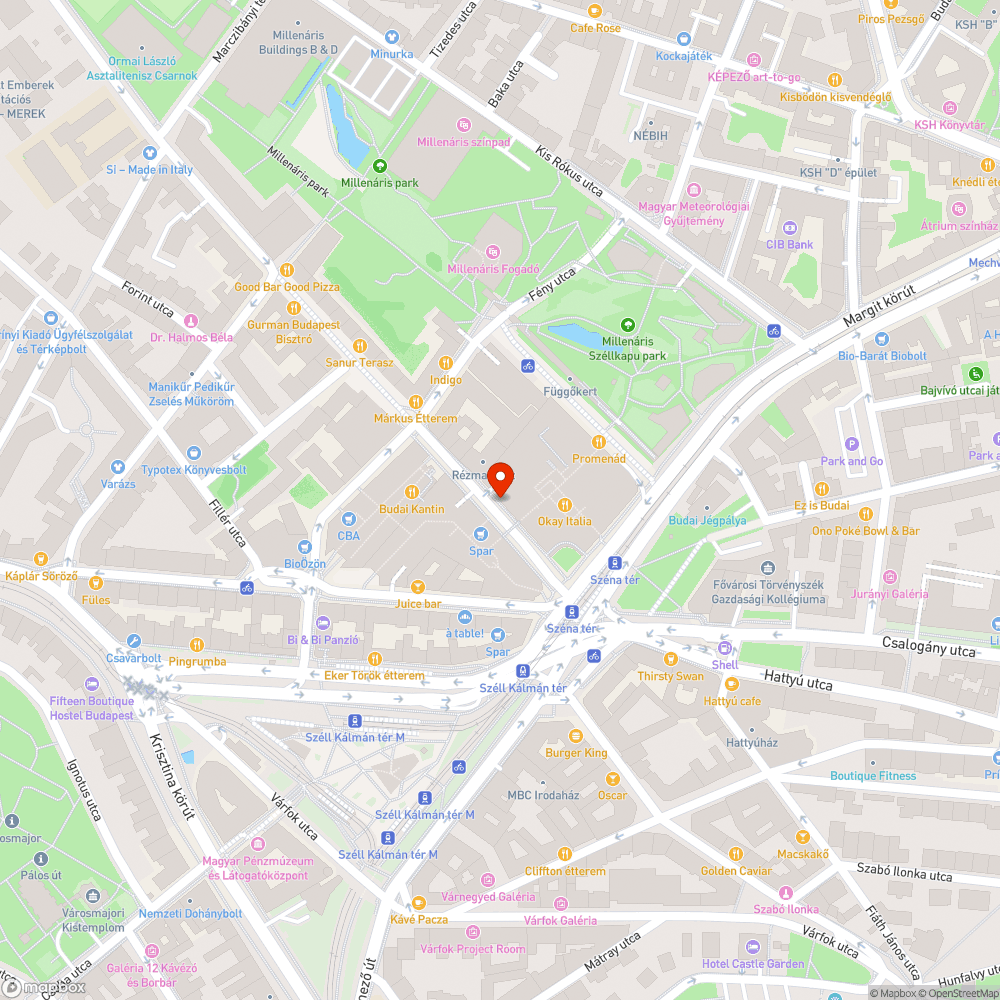 Kátyú és töredezett aszfalt bejelentés helye