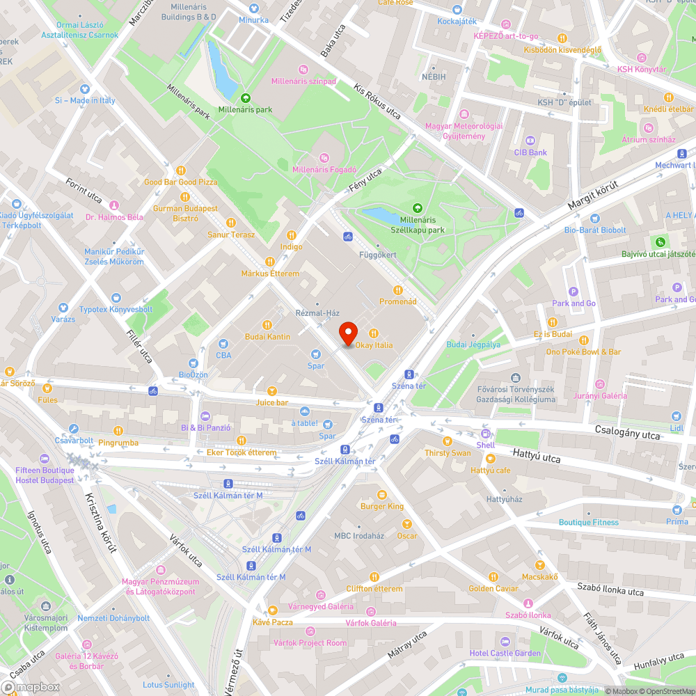 Kiszáradt fák bejelentés helye