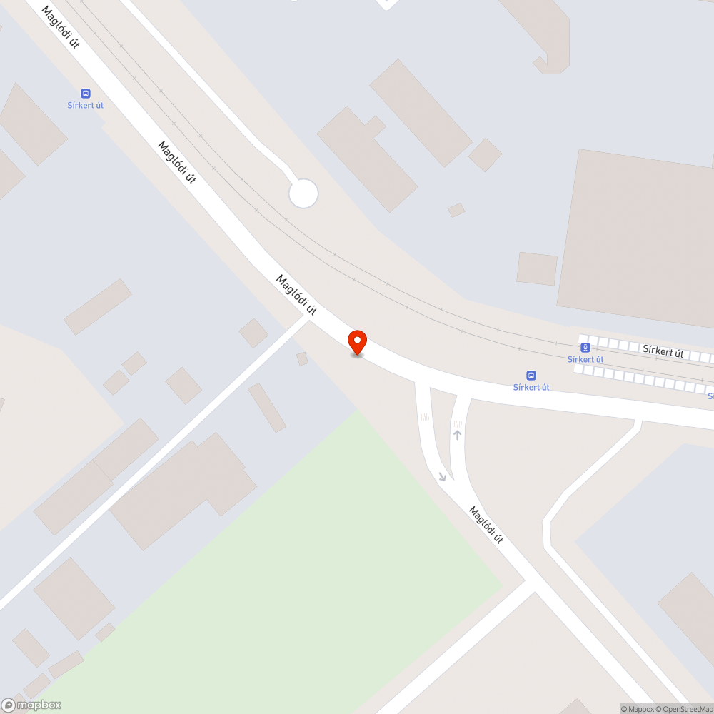 Kidőlt irányító tábla bejelentés helye